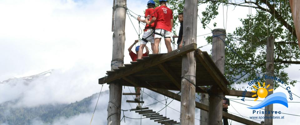 Hochseilgarten 2.Ebene
