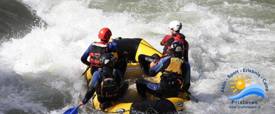 Rafting in Kärnten Wildwasserarena